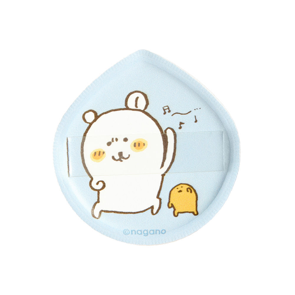 담곰이 왕 퍼프 1P 단품 쫑긋 블루 메이크업 화장 쿠션 나가노 굿즈 - 상품 이미지