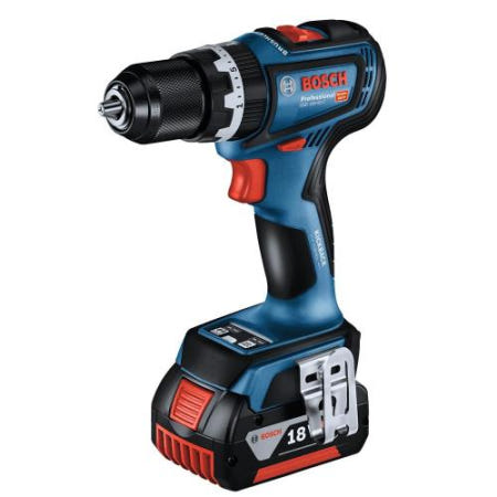 보쉬 충전 보쉬 충전 충전해머드릴드라이버 GSB18V-90C (18V/5.0(x2),4.0Ah) 배터리3개