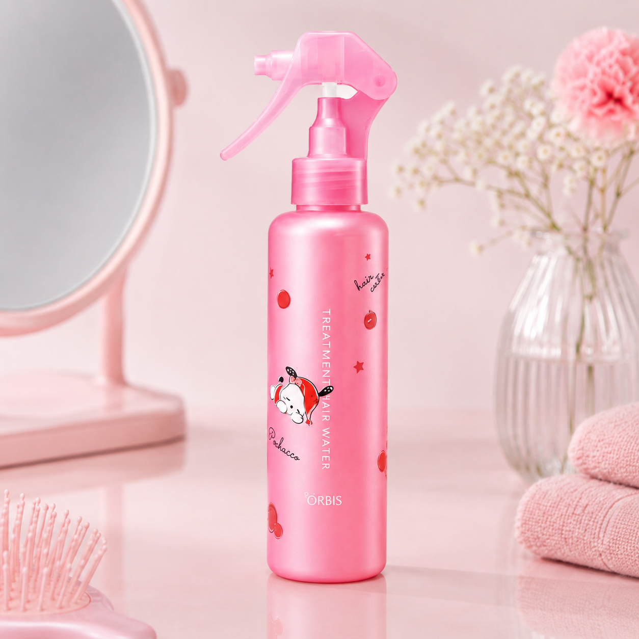 일본 오르비스 트리트먼트 헤어워터 산리오 콜라보 180ml - 상품 이미지