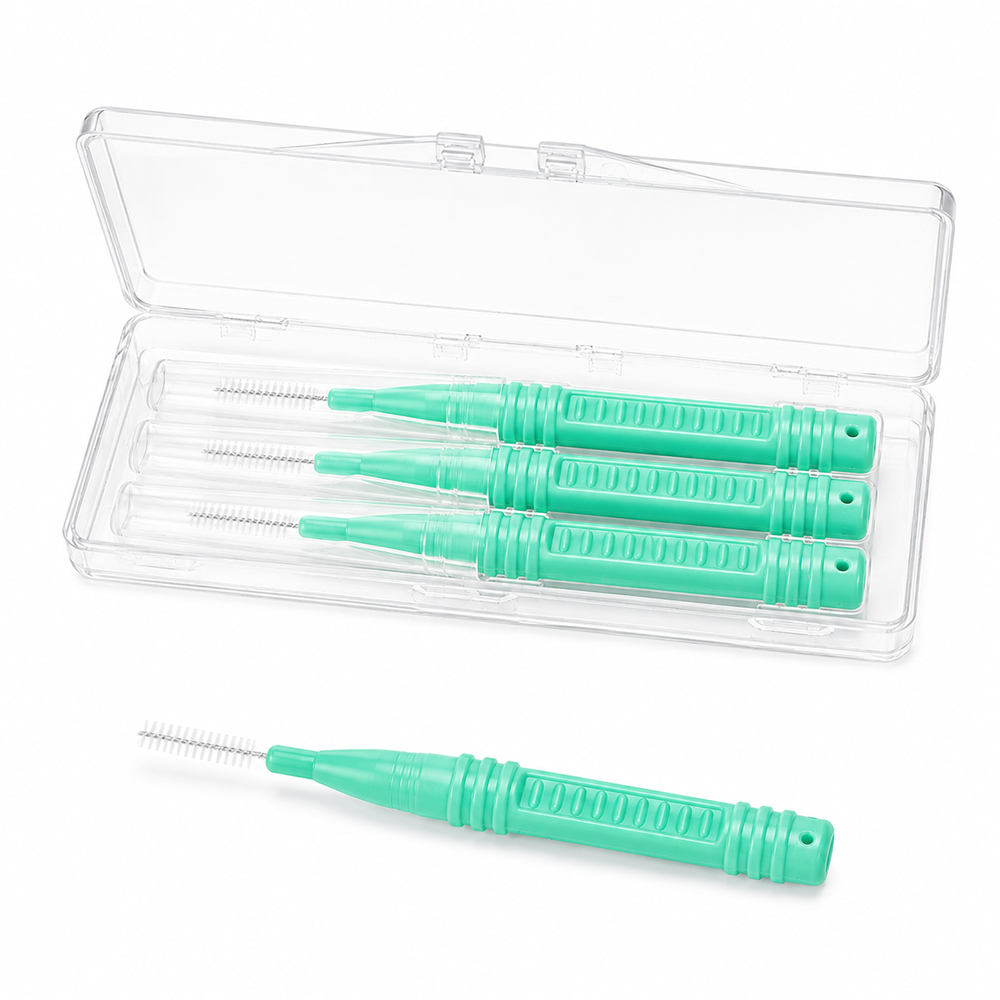 더조은홈 원데이 케어 치간 칫솔 치실 I 형 SSS, 50개입, 2개 이미지 8