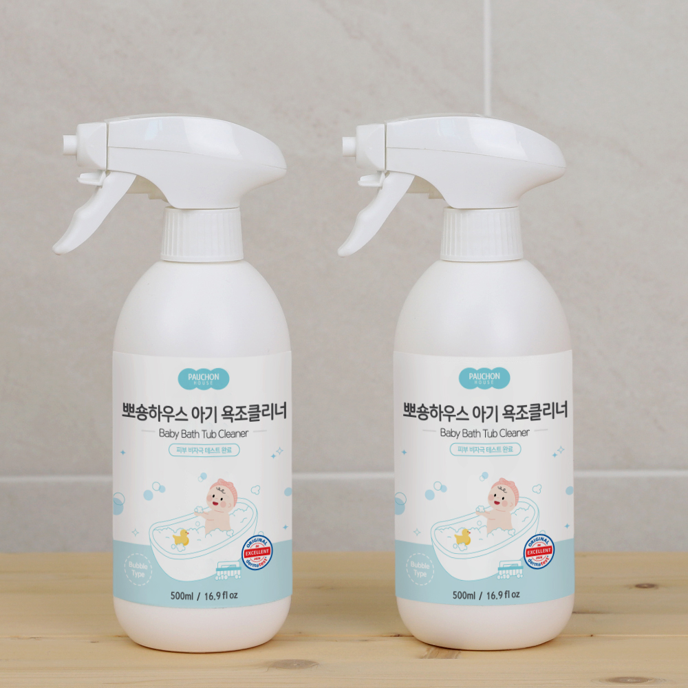 뽀숑하우스 아기 욕조클리너 비데 세정제 신생아 유아 500ml 이미지 7