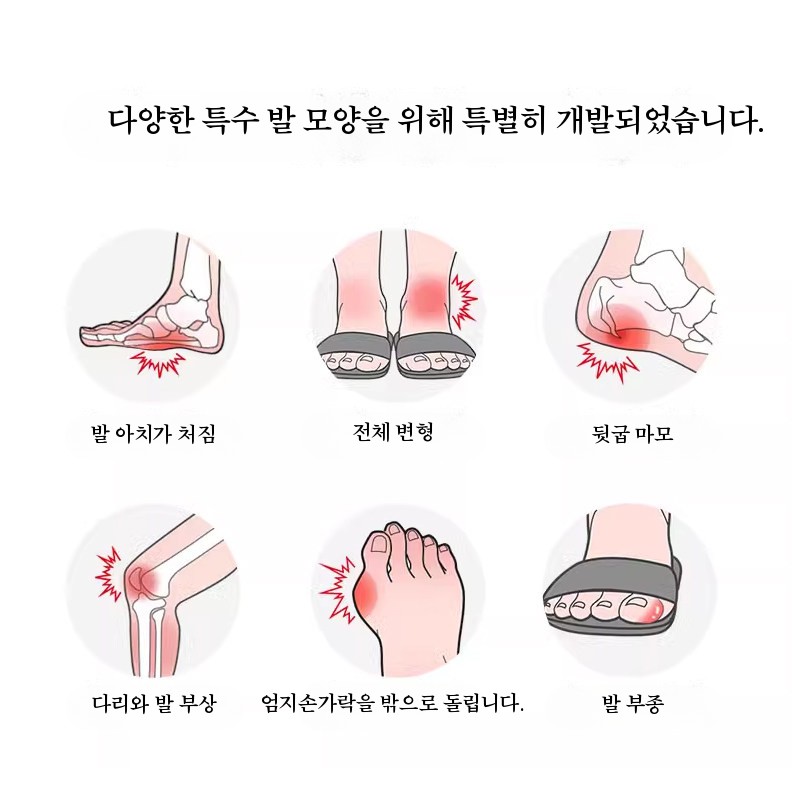신발 볼넓은 노인 발편한 운동화 어르신 푹신한 가벼운 진회색 남성용 부모님 워킹화 - 상세 이미지 3