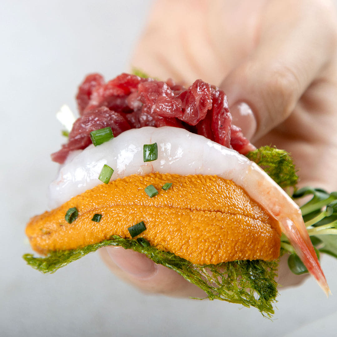 소소한형제 홈마카세세트 육회 육사시미 단새우 우니 감태 HACCP - 상품 이미지