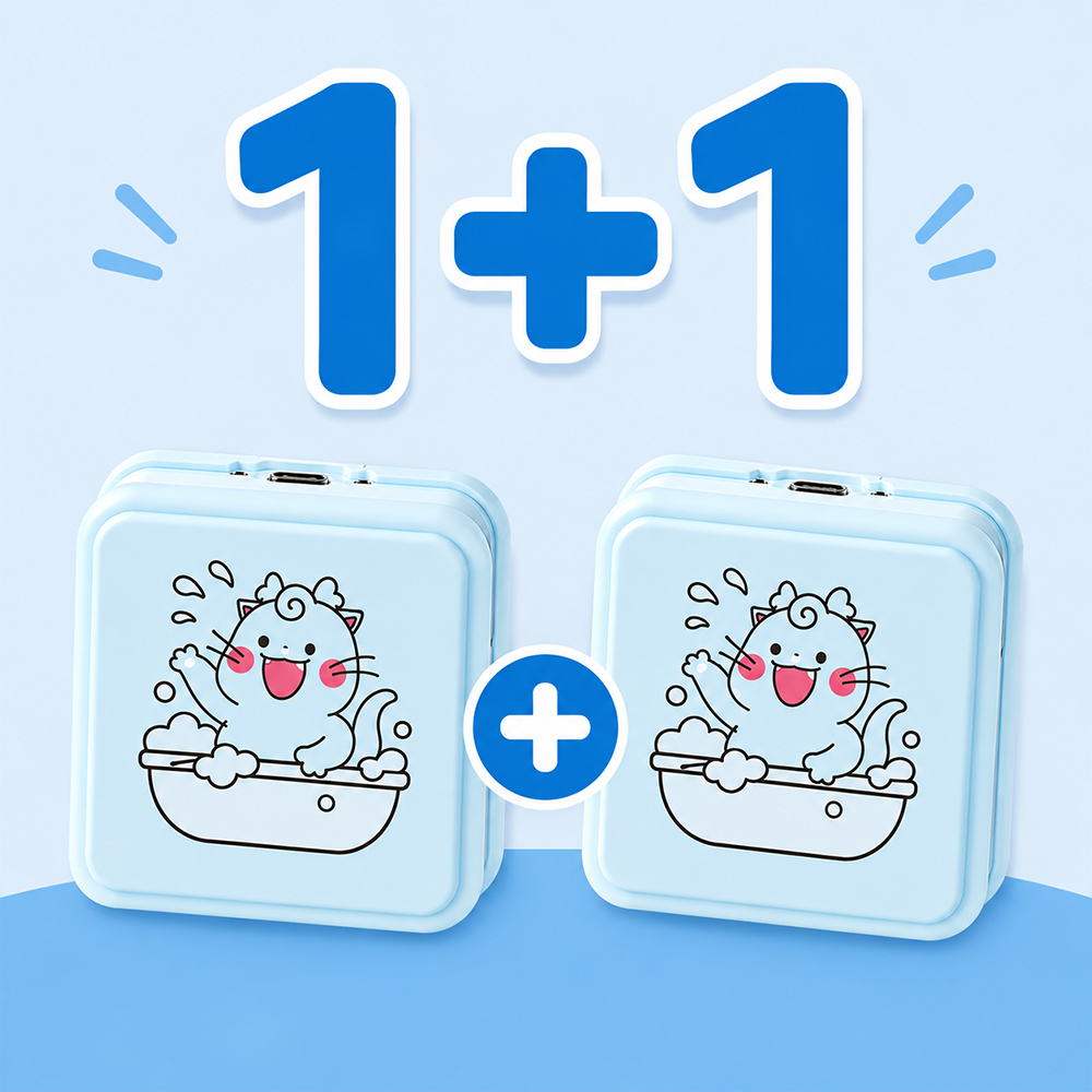 1+1 휴대용 칫솔 살균기 무선 소독기 유토렉스 학교 사무실 여행 칫솔관리 - 상세 이미지 4