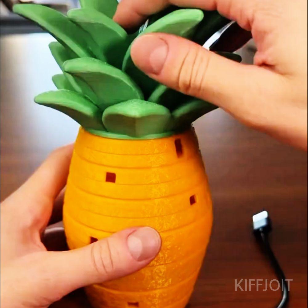 KIFFJOIT 3D파인애플모양 케이블 선정리 - 상세 이미지 2