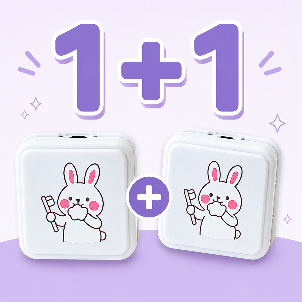 1+1 휴대용 칫솔 살균기 무선 소독기 유토렉스 학교 사무실 여행 칫솔관리 - 상세 이미지 2