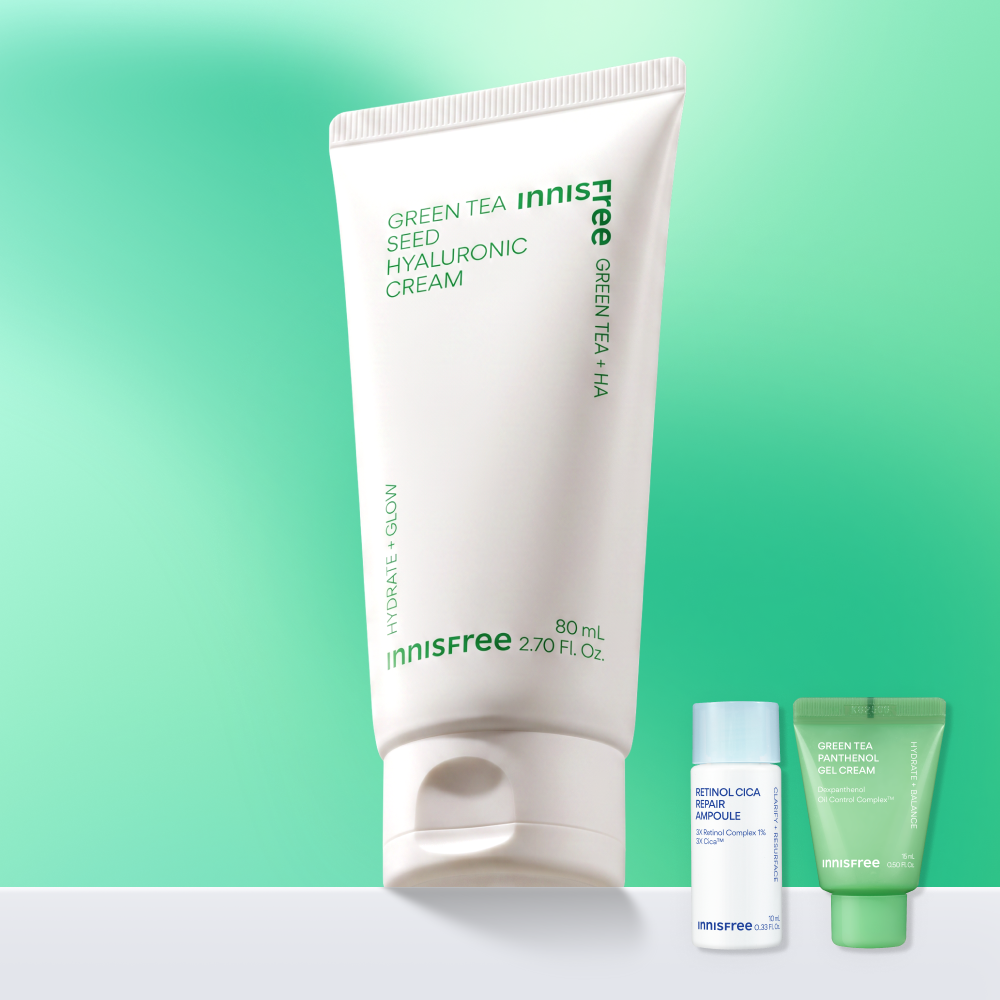 이니스프리 그린티 씨드 히알루론산 보습 속건조 수분크림 80ml, 1개