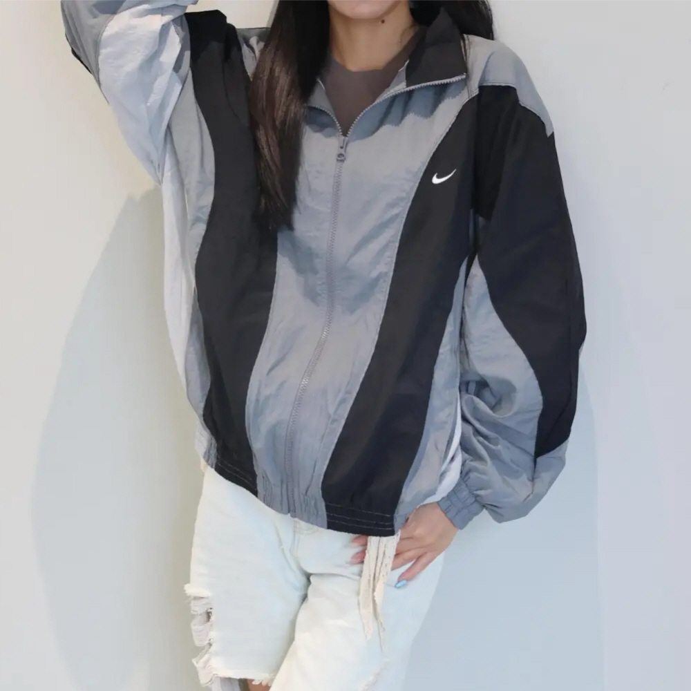 나이키 바스켓볼 우븐 자켓 트랙탑 집업 바람막이 그레이 IM5888-084 - 상세 이미지 2
