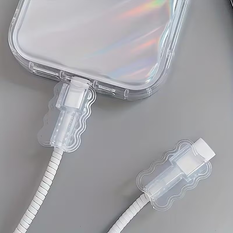 웨이브 충전선 충전기선 케이블 보호 캡 단선방지 전선 선 보호 덮개 캡 바이트 가드 케이스 - 상세 이미지 2