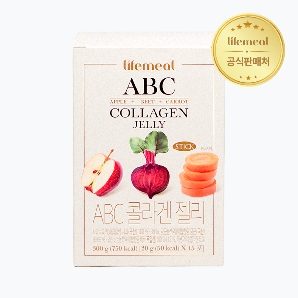 라이프밀 프룻 젤리 스틱 이너뷰티 [15포] 콜라겐 ABC, 300g, 1개 - 상세 이미지 4