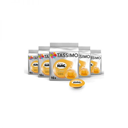 Besuche den Tassimo-Store [해외]TassImo 캡슐 Cafe HAG, 커피 80개, 5팩, 5 x 16 음료