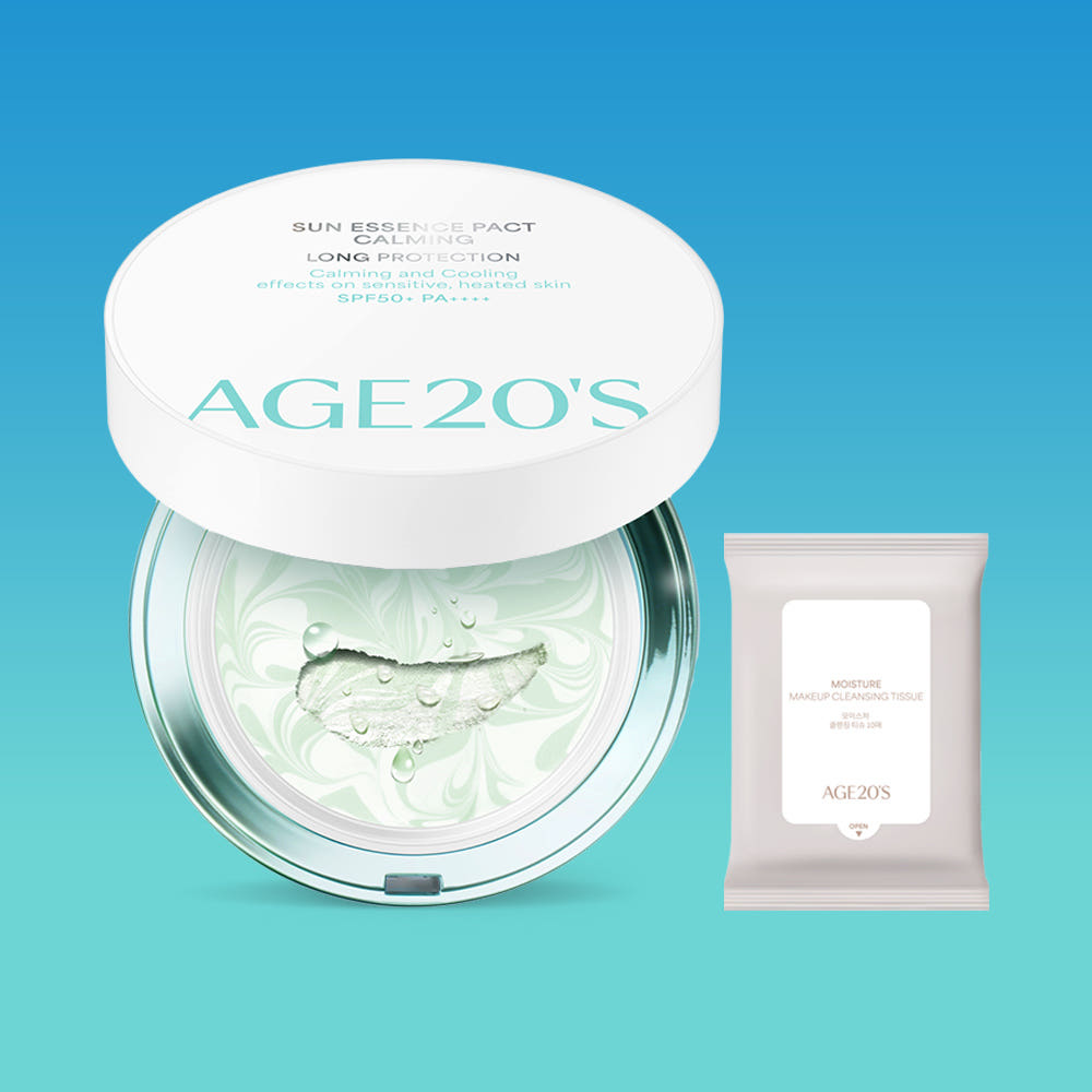 AGE20S 에이지투웨니스 에이지투웨니스 카밍 롱프로텍션 무기자차 선팩트 12.5g SPF50+ PA++++ 선쿠션