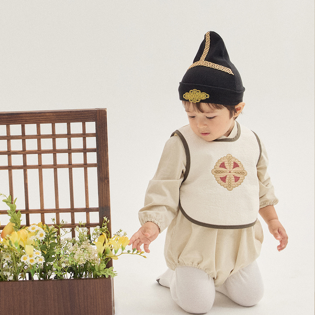 남아 아기 한복 바디수트 이율 이미지 8
