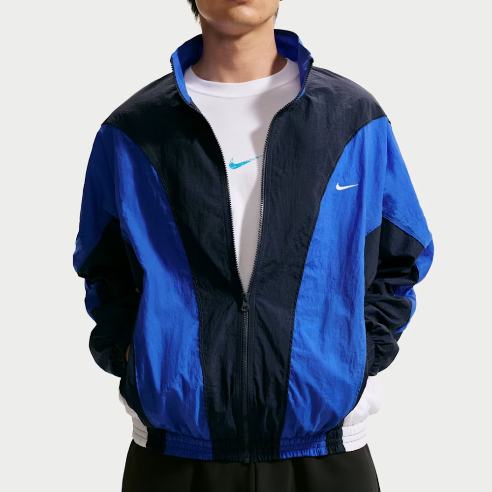나이키 바스켓볼 우븐 자켓 트랙탑 집업 바람막이 블루 IM5888-451 - 상세 이미지 3