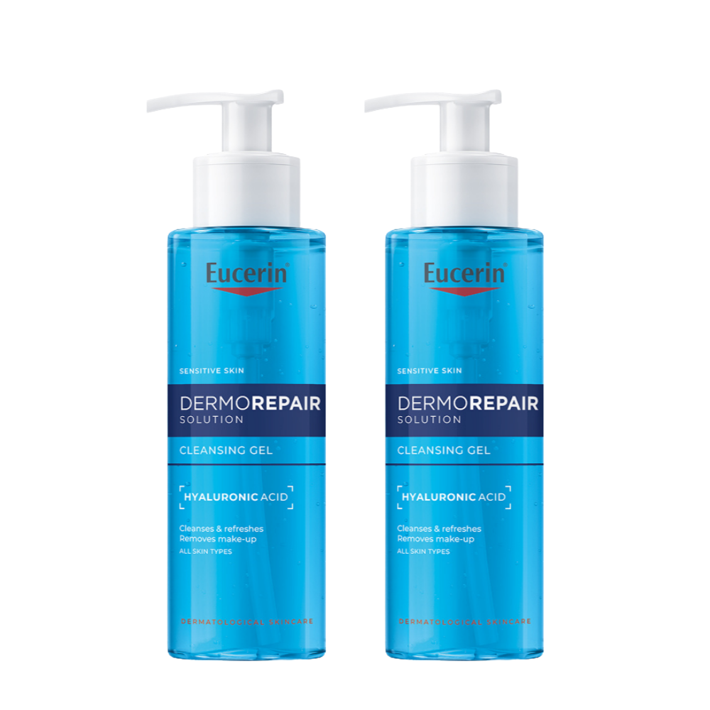 유세린 더모리페어 솔루션 클렌징 젤 200ml, 2개 상품 이미지