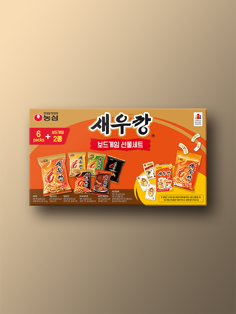 새우깡 보드게임 선물세트 상품 이미지