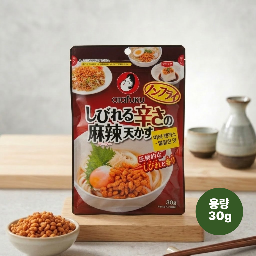오타후쿠 텐까스 덴까스 튀김고명 마라, 30g, 1개 - 상품 이미지