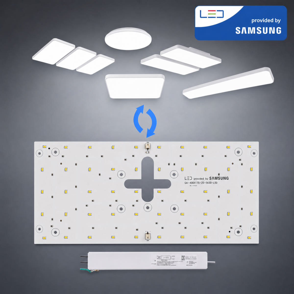 LED모듈 자석 삼성 조명 400X175 25W 사각형 가격 추이 핫한가게 LED모듈 자석 삼성 조명 400X175 25W 사각형 - 최저가 19,700원