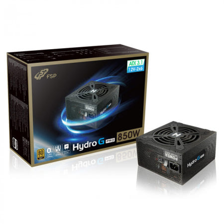 FSP HYDRO G PRO 850W 80PLUS 골드 풀모듈러 ATX3.1 컴퓨터 PC 파워