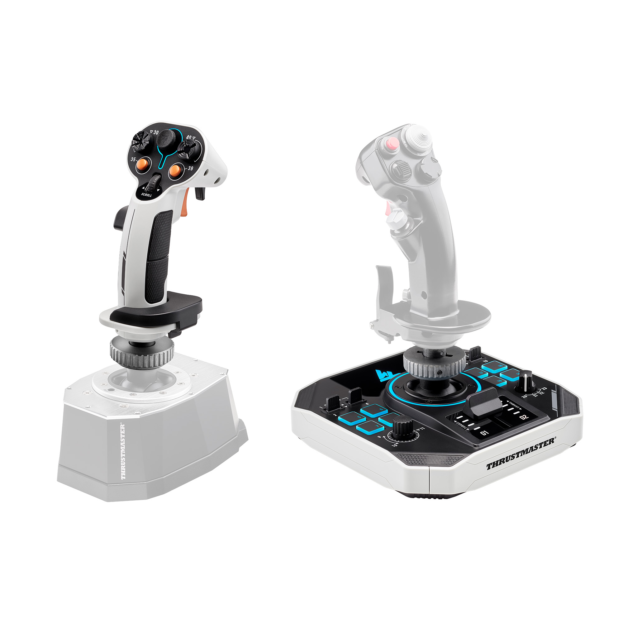 트러스트마스터 SOL-R2 HOSAS SPACE SIM DUO FLIGHTSTICK 비행조이스틱 [PC] - 상세 이미지 4