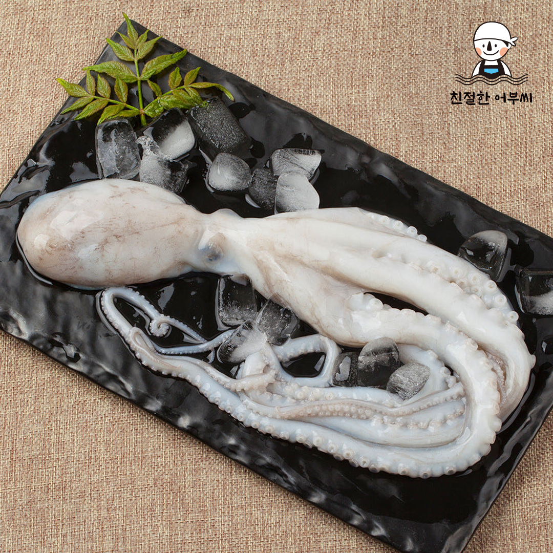 국내산 손질낙지 왕낙지 급냉 냉동 250g 350g 친절한어부씨 - 상품 이미지