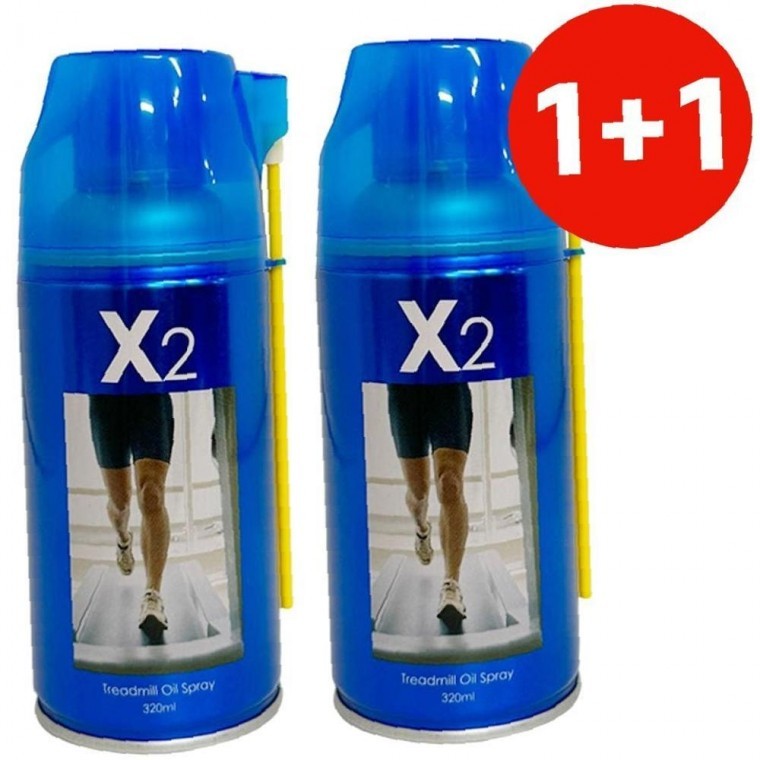 제백 1+1 소프트 런닝머신 오일 스프레이 320ml 소음 마찰 X2