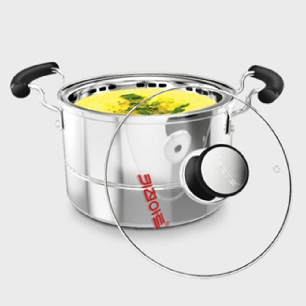 키친아트 계란찜 냄비 초콜렛 중탕 냄비 찜 냄비 16cm - 상품 이미지