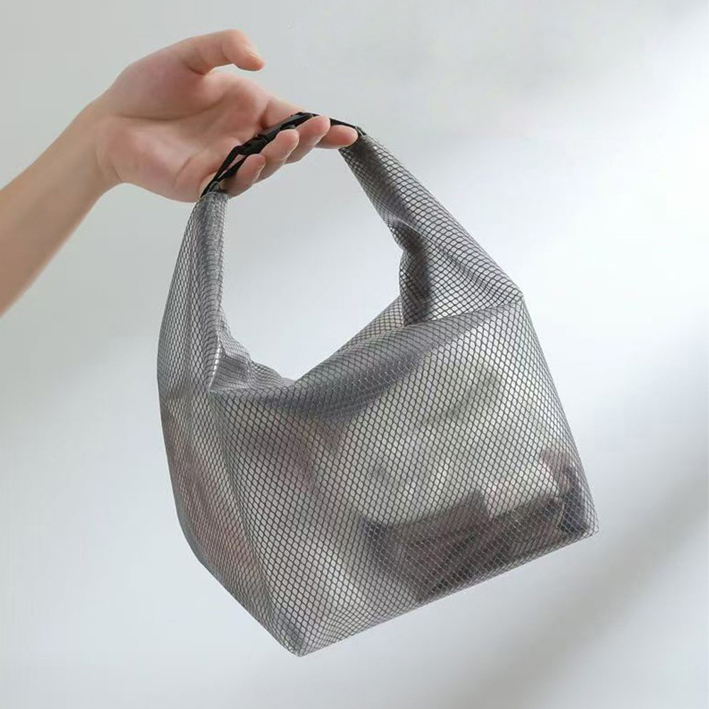 수영 물놀이 가방 드라이백 비치백 버클형 방수 파우치 2.5L, 그레이 - 상세 이미지 3