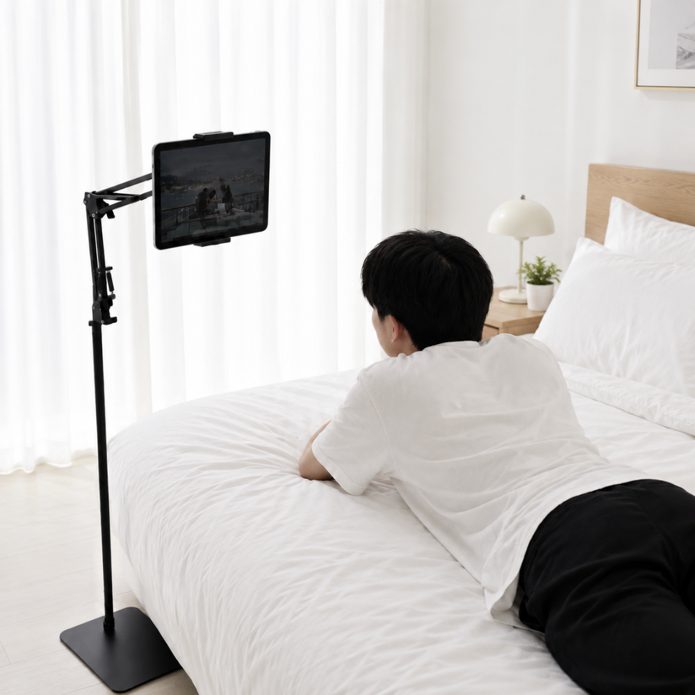 Void 아이패드 거치대 침대 스탠드 각도 조절 태블릿 거치대 갤럭시탭 - 상품 이미지