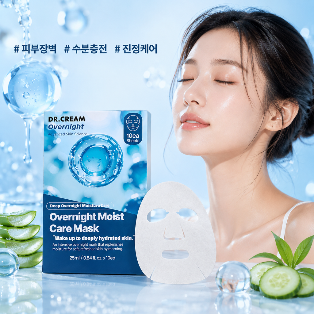 히알루론산 알로에 모이스트 마스크팩 수분 시트 마스크 엘누아르 (25ml X 10개입) - 상세 이미지 2
