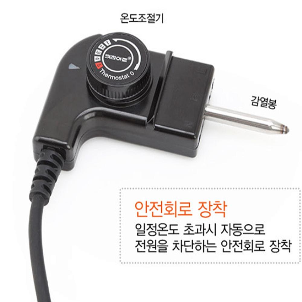 가정용 전기그릴 멀티 와이드 명절 전부침 삼겹살 불판 코팅그릴 - 상세 이미지 3