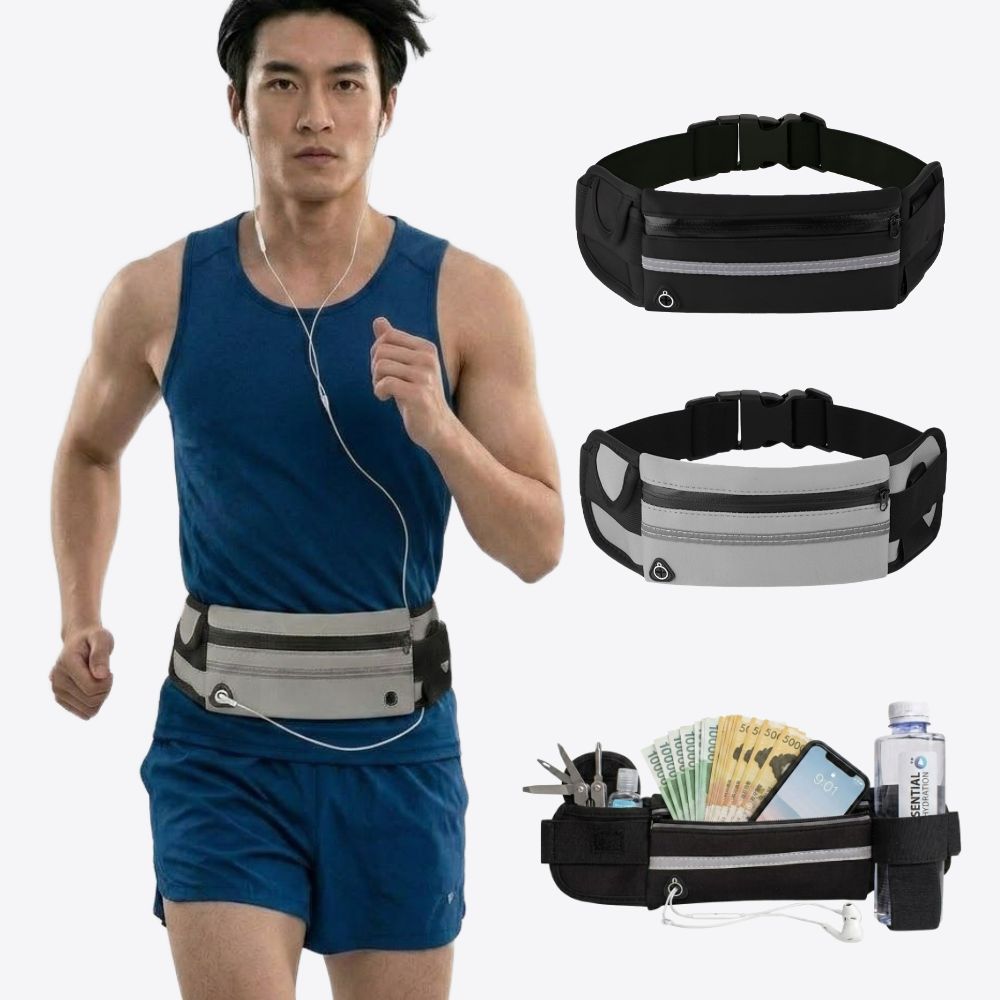 핸드폰허리파우치 러닝핸드폰벨트 런닝허리쌕 형 - 상품 이미지