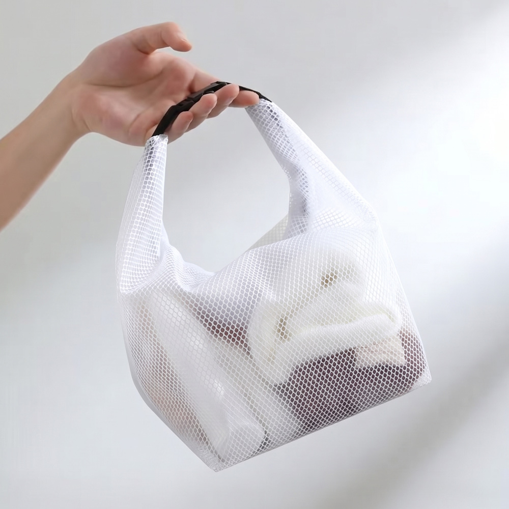 수영 물놀이 가방 드라이백 비치백 버클형 방수 파우치 5.5L, 화이트 - 상세 이미지 3