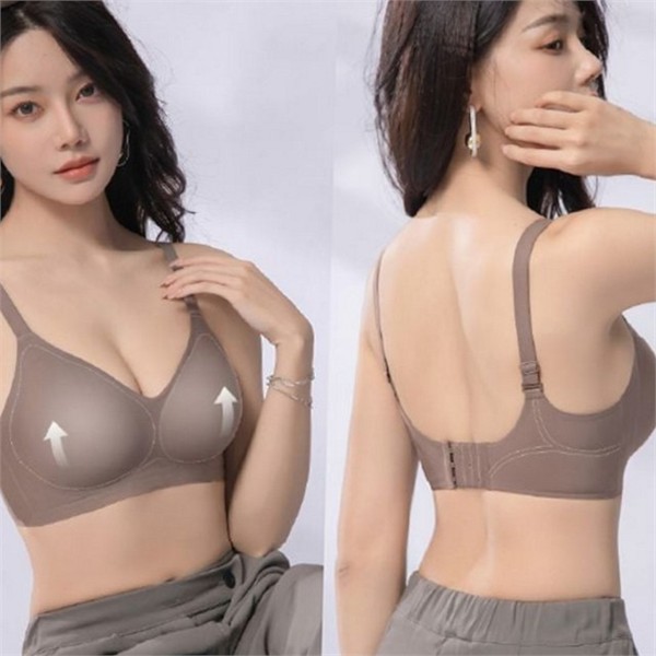 일체형 여성 노와이어 브라 4가지컬러 와이어리스 여성 심리스 브라 데일리 - 상품 이미지