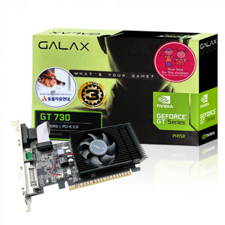 -갤럭시 GALAX 지포스 GT730 D3 4GB LP-