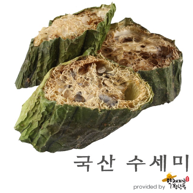 국산 수세미 사과락 건수세미 300g - 상품 이미지