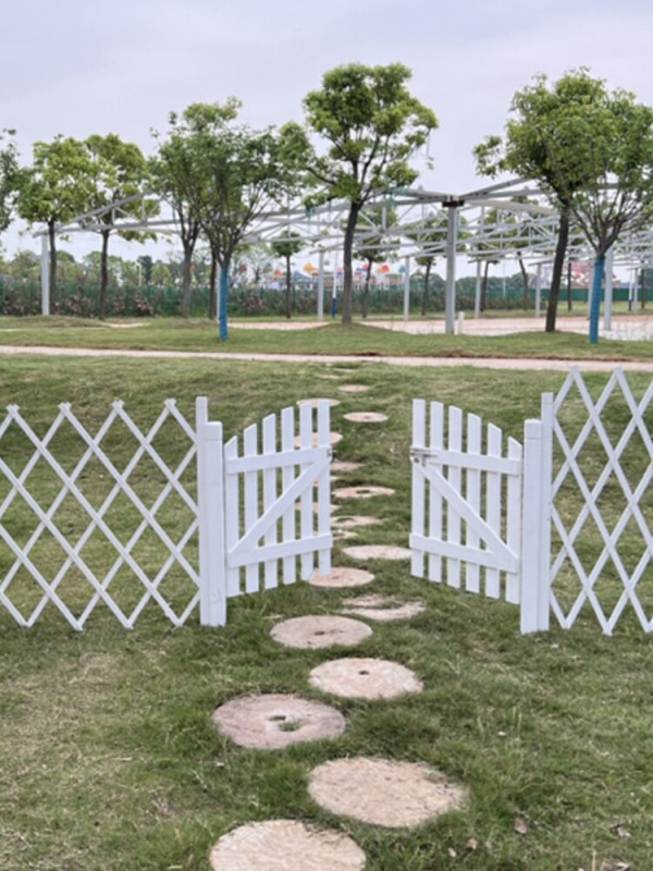 농막대문 시골집 울타리 대문 주택 별장 출입문 더블 오픈 폭 132 높이 플랫 B 큰 - 상세 이미지 4