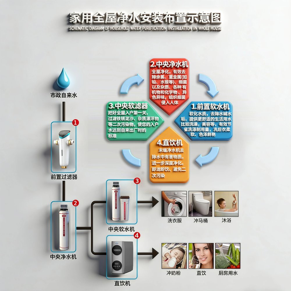 목욕탕 연수기 산업용 필터 침전물 녹물 수돗물 여과기 - 상세 이미지 3