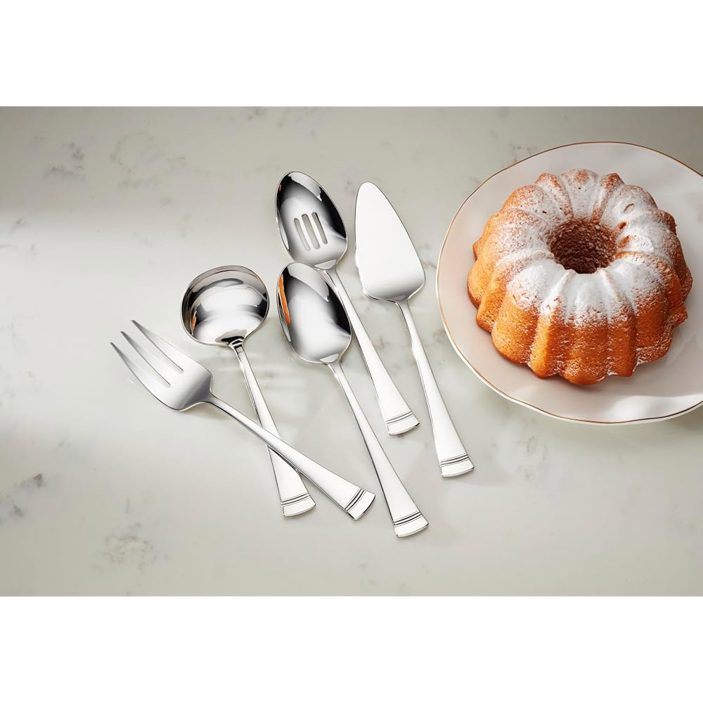 Lenox 레녹스 Portola 서빙 커트러리 세트 5P 손님상차림 테이블서빙 1 Cocktail Forks Set of 4 - 상세 이미지 2