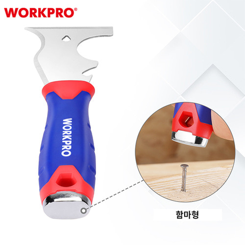 워크프로 다기능 스텐헤라 페인트 퍼티 빠데 바닥 바닥 스크래퍼 WP321016 - 상세 이미지 4