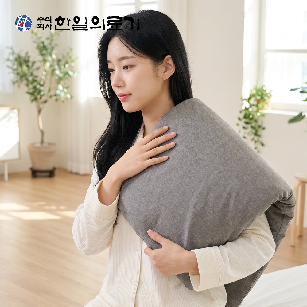 한일의료기 볼트론 전기 온열 찜질기 원적외선 허리 무릎 어깨 복부 등 배 찜질팩 찜질매트 상품 이미지