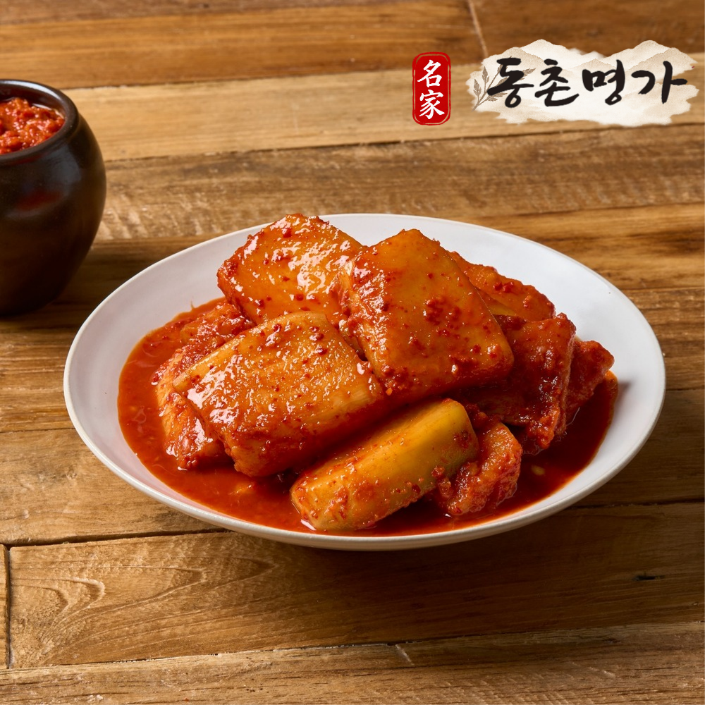 동촌명가 국내산 우리농산물 업소용 가정용 프리미엄 석박지 3kg - 상품 이미지