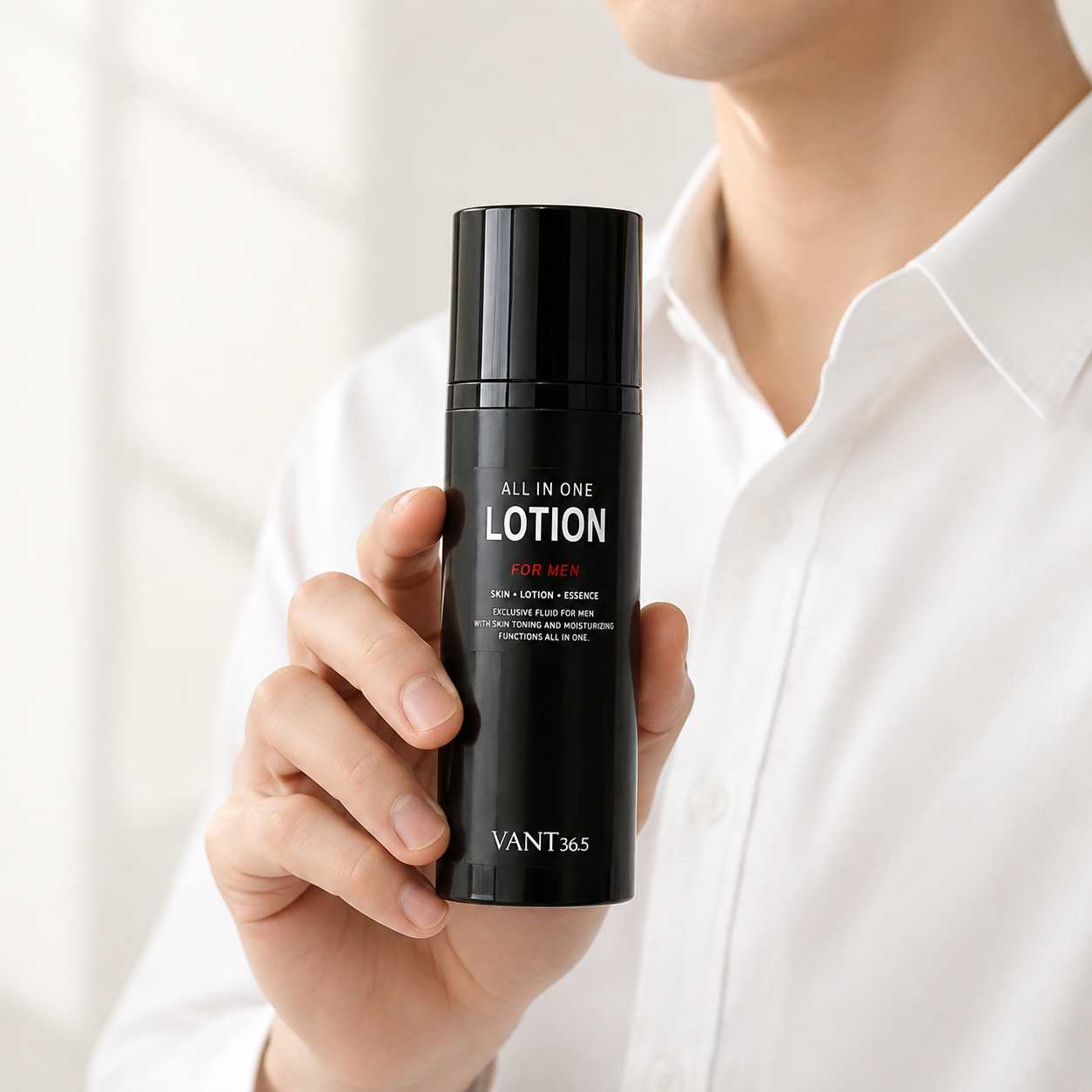 남성용 올인원 로션스킨에센스까지 수분 보습 면도 후 진정크림 에프터쉐이브 120ml, 2개 - 메인 이미지