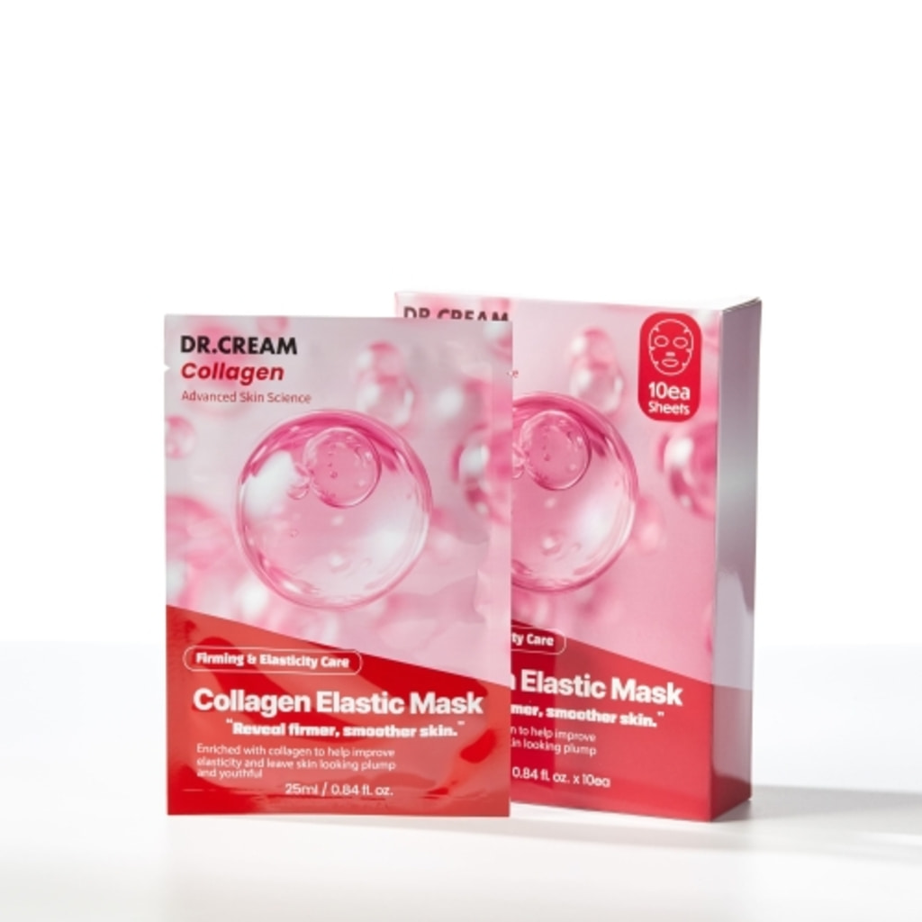 콜라겐 히알루론산 앰플 마스크팩 수분 탄력 시트 마스크 엘누아르 (25ml X 10개입) 이미지 6