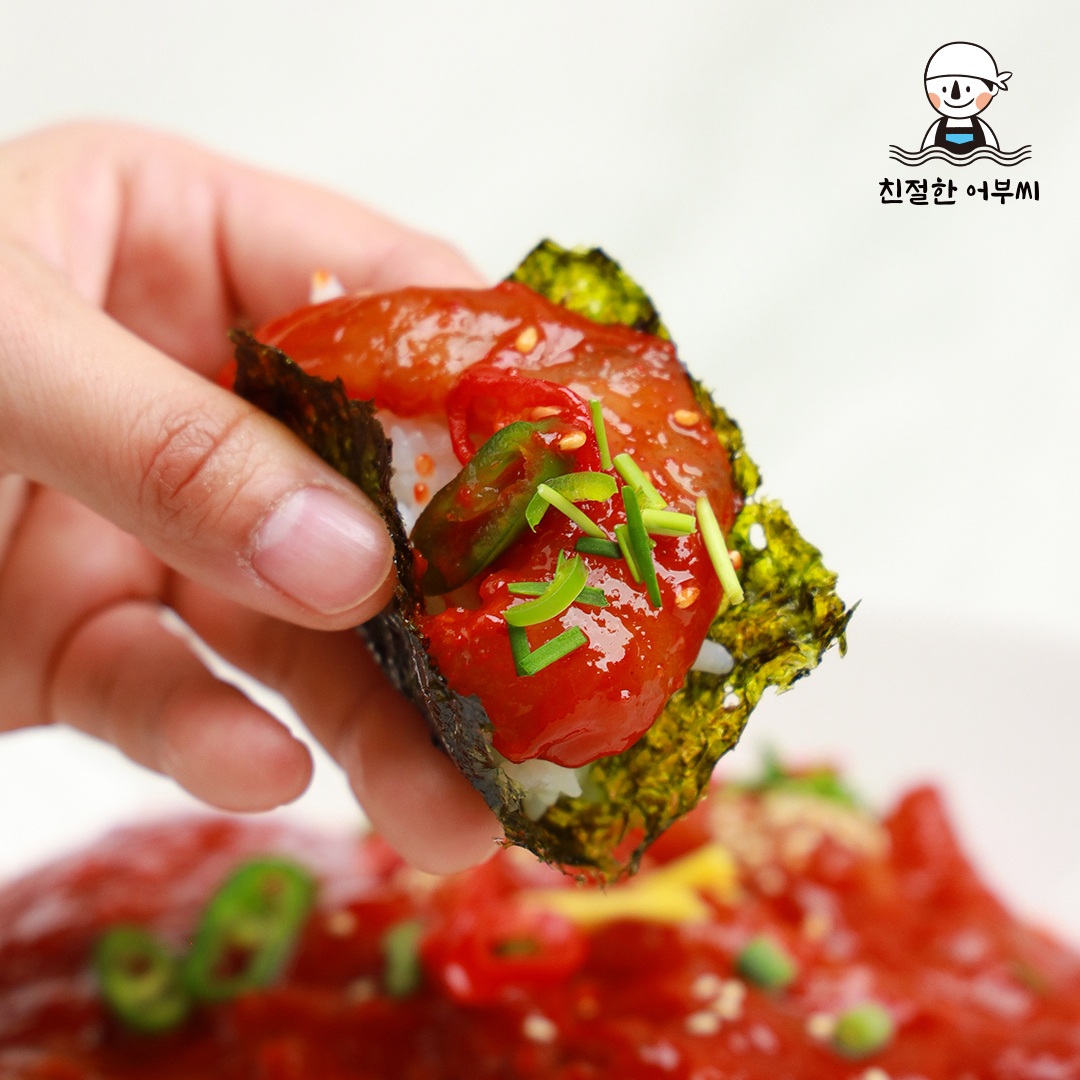 자연산 대하 새우장 간장 양념 안면도 깐새우장 친절한어부씨 이미지 6