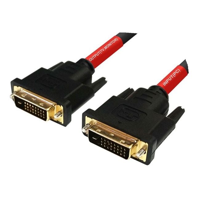DVI 리피터 케이블 IC칩셋 내장 DW-DVIC 20M 대원TMT - 상품 이미지
