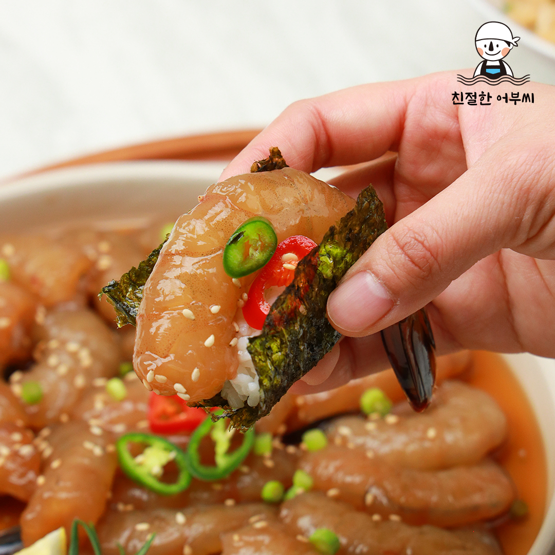 자연산 대하 새우장 간장 양념 안면도 깐새우장 친절한어부씨 - 상세 이미지 5