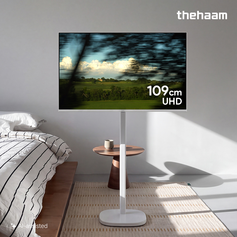 삼탠바이미 스마트TV 109cm(43인치)TV, 4K UHD 큐브, 패키지 더함 CHiQ 전문기사설치