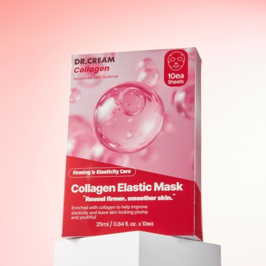콜라겐 히알루론산 앰플 마스크팩 수분 탄력 시트 마스크 엘누아르 (25ml X 10개입) - 상세 이미지 5