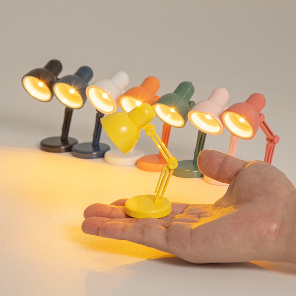 붙이는 자석 간접 조명 미니 led 무드등 LED꼬마스탠드조명 화이트 - 메인 이미지